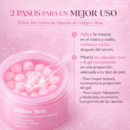 Crema viso alle capsule di collagene con niacinamide